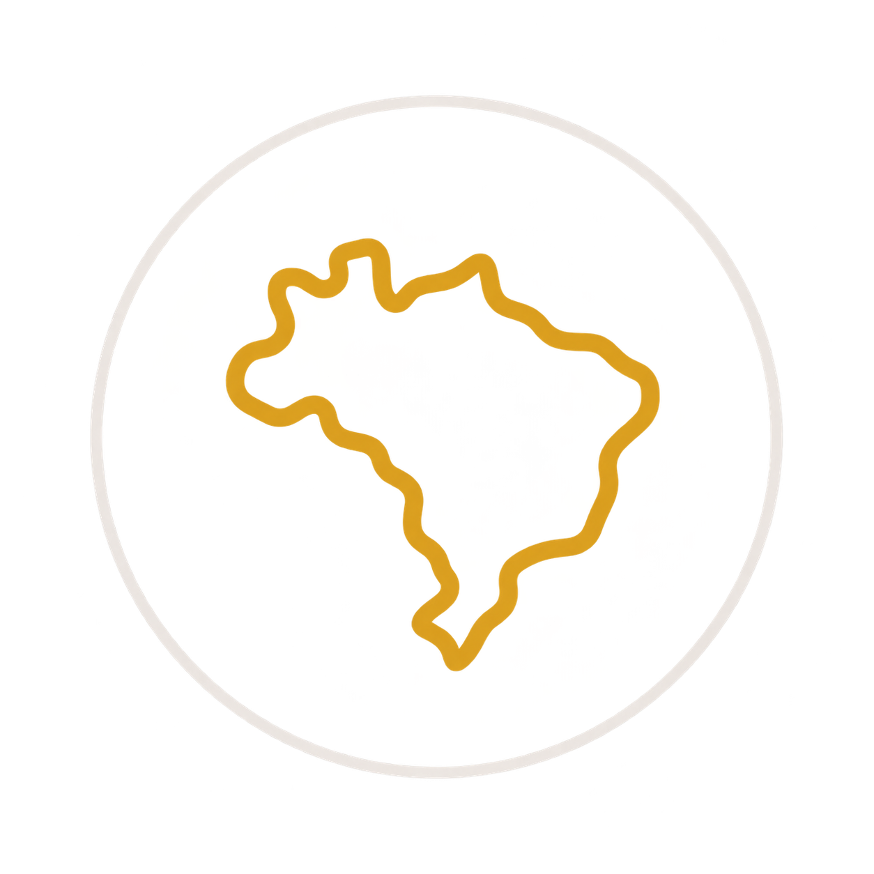 Ícone do mapa do Brasil